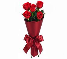 Букет 5 Красных роз Эдлесс Лав в Югорёнке