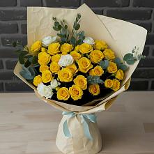 Букет цветов из:  Розы #REPLACE_PRED# Югорёнке