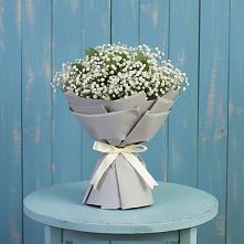 Букет цветов из:  Гипсофила в Югорёнке