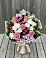 Букет цветов из: Альстромерии, Гвоздики, Розы и Хризантемы в Югорёнке