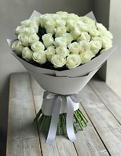 Букет 35 Белых роз #REPLACE_PRED# Югорёнке