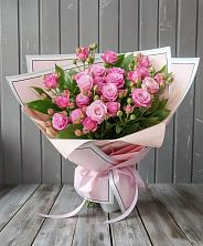 Букет Розовый кустик в Югорёнке