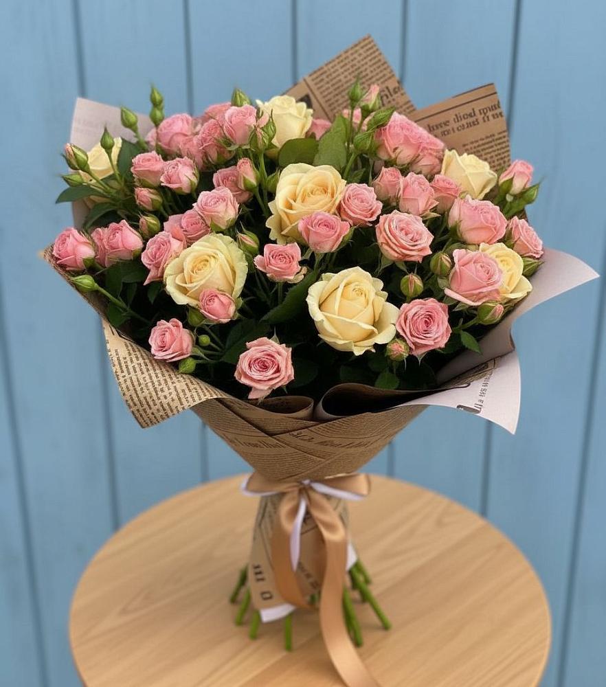 Букет цветов из: Розы в Югорёнке