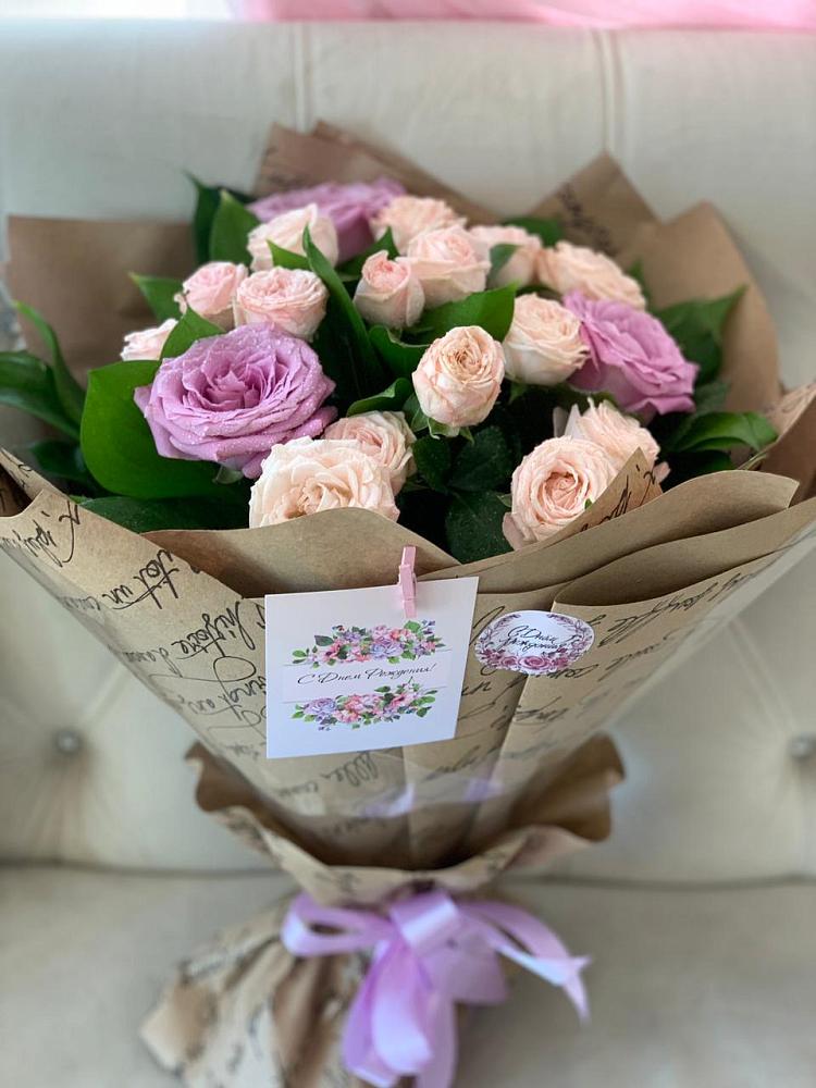 Букет цветов из: Розы в Югорёнке