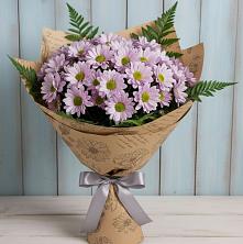 Букет цветов из:  Хризантемы в Югорёнке