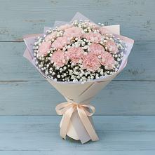 Букет цветов из:  Гвоздики в Югорёнке