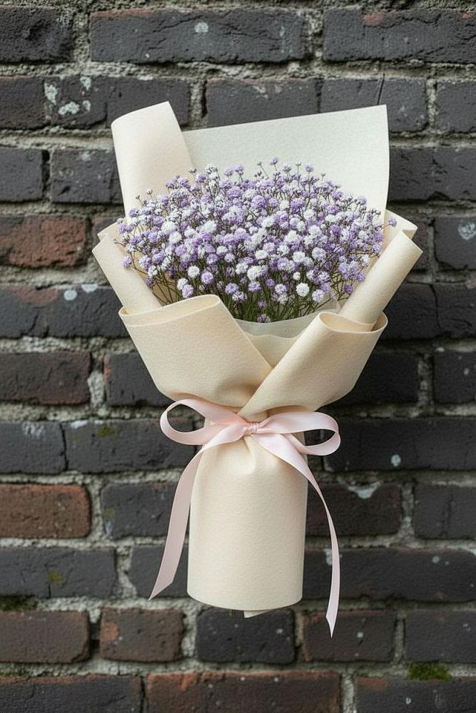 Букет цветов из: Гипсофила в Югорёнке