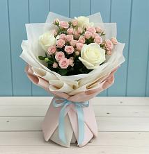 Букет цветов из:  Розы в Югорёнке