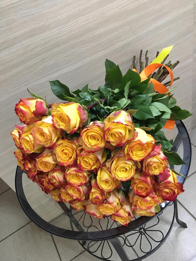 Букет Желтые розы в Югорёнке