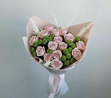 Букет цветов из:  Розы и Хризантемы #REPLACE_PRED# Югорёнке