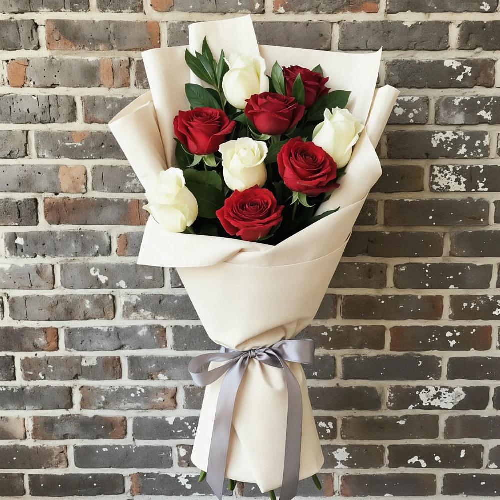 Букет цветов из: Розы в Югорёнке