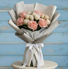 Букет цветов из:  Розы #REPLACE_PRED# Югорёнке