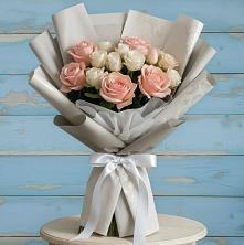 Букет цветов из:  Розы в Югорёнке