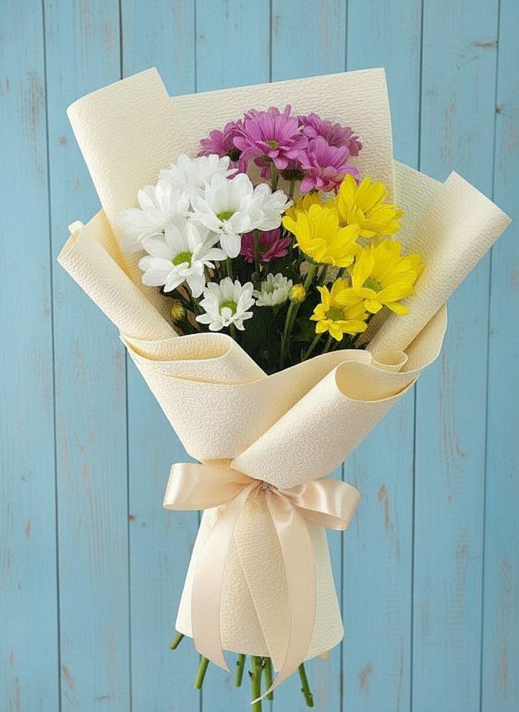 Букет цветов из: Хризантемы в Югорёнке