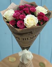 Букет цветов из:  Розы в Югорёнке