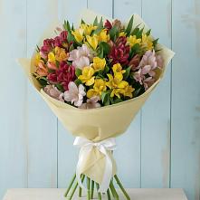 Букет цветов из:  Альстромерии в Югорёнке