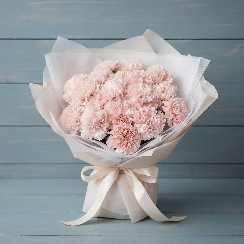 Букет цветов из: Гвоздики в Югорёнке