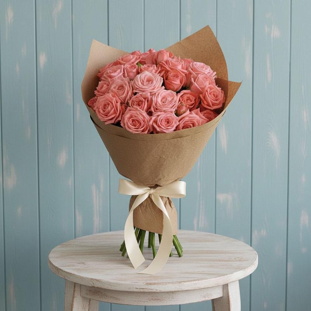 Букет цветов из: Розы в Югорёнке