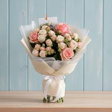 Букет цветов из:  Розы в Югорёнке