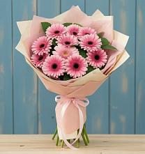 Букет цветов из:  Герберы #REPLACE_PRED# Югорёнке